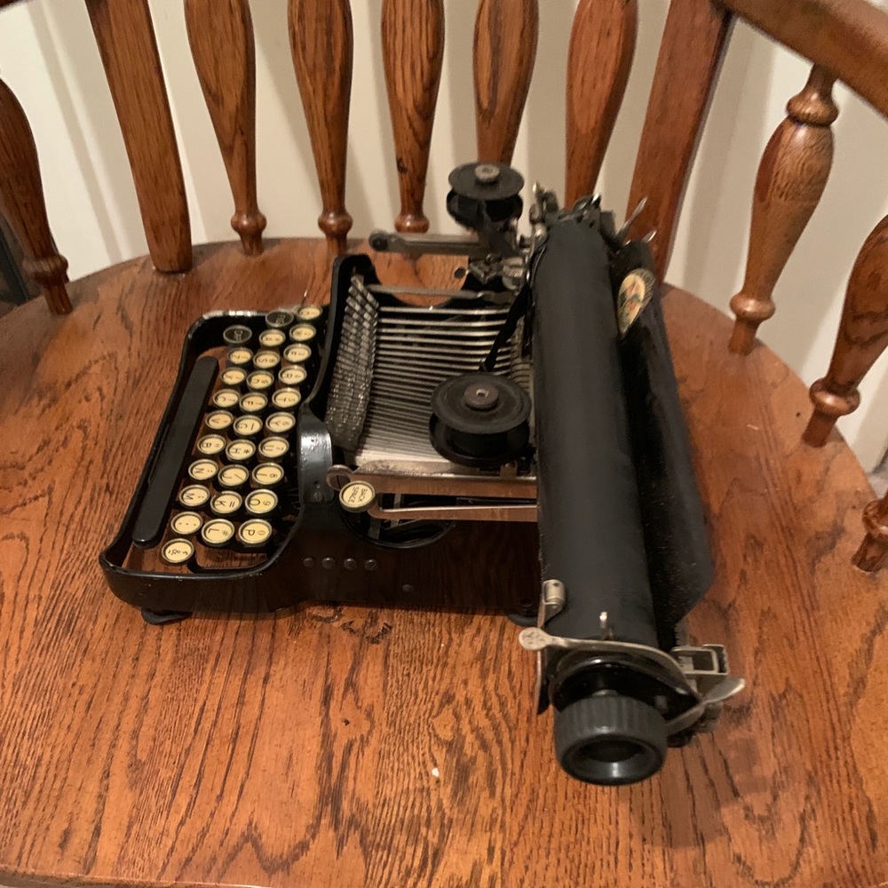 Antique Corona Typewriter, Folding Typewriter 1917
